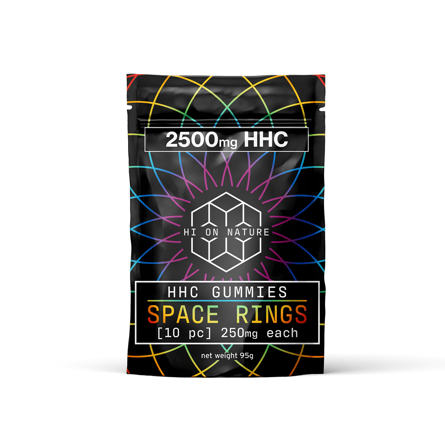 Hi On Nature 2500mg HHC SPACE RINGS - ORIGINAL Best Sales Price - Gummies