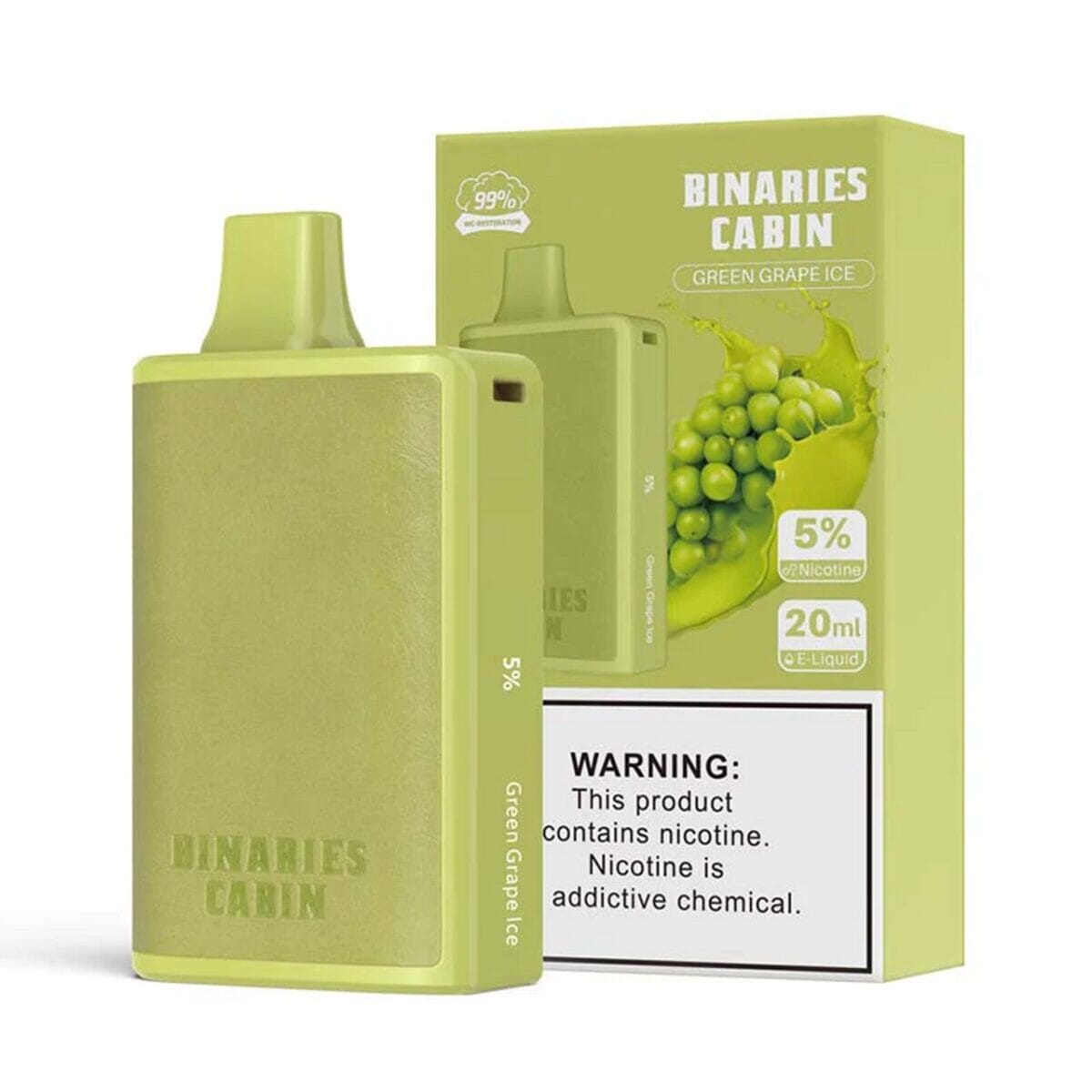 HorizonTech - Binaries Cabin Disposable 10,000 puffs 20mL Best Sales Price - Disposables