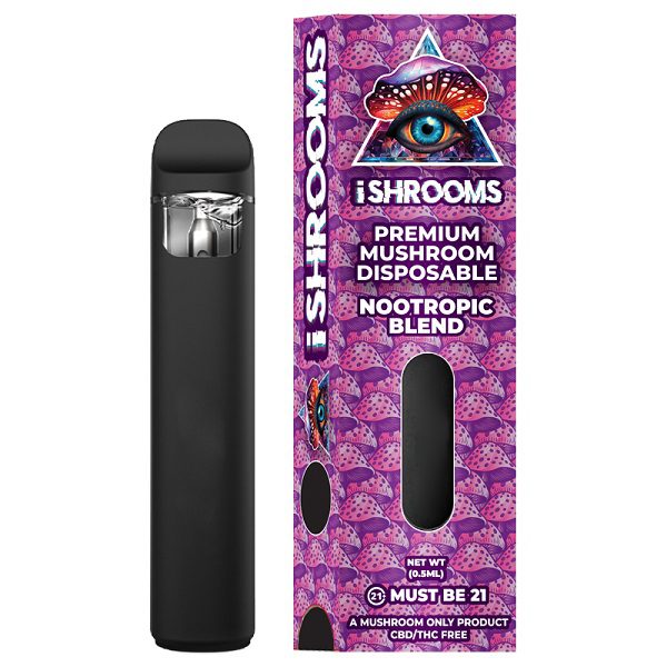 iSHROOMS Premium Mushroom Disposable Vape Pen .5ml Best Sales Price - Vape Pens