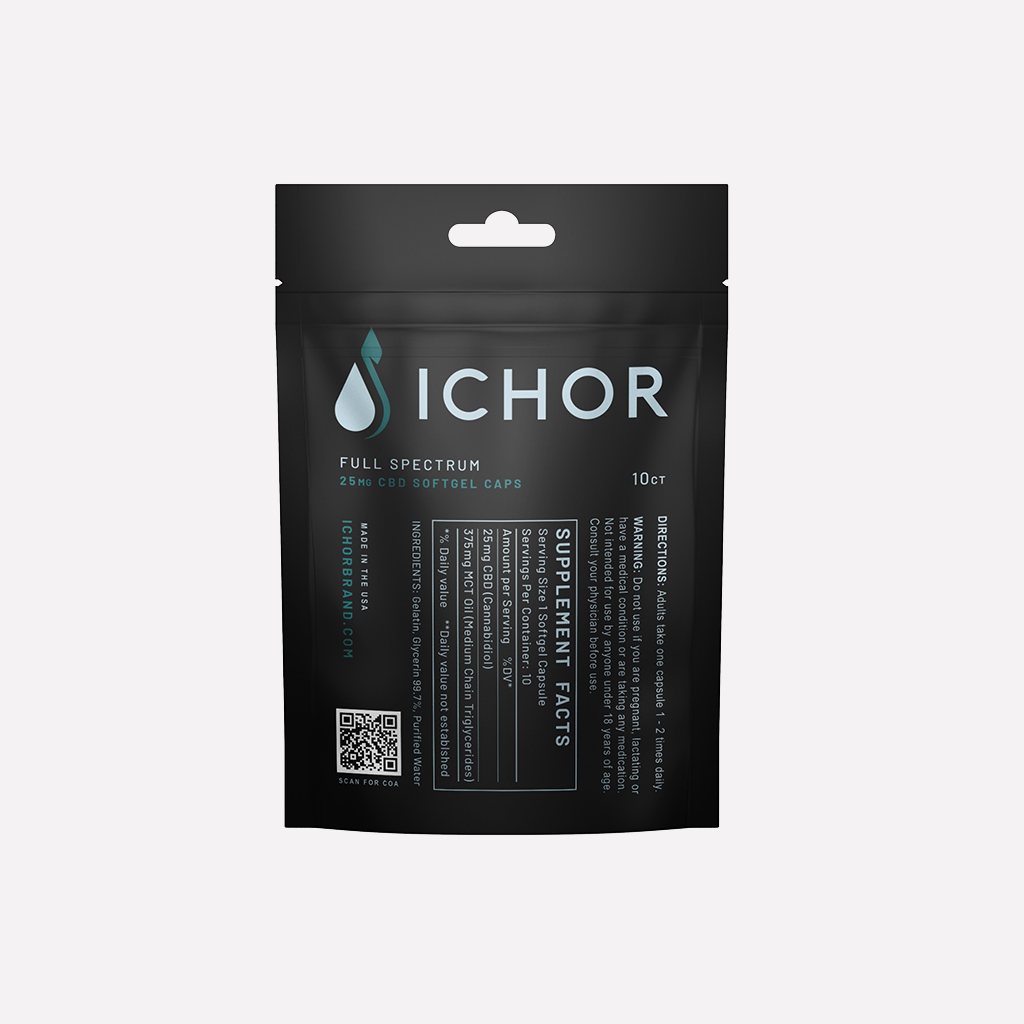 Ichor Full Spectrum CBD Nectar Tincture 600 mg - 3 Pack Best Sales Price - Tincture Oil