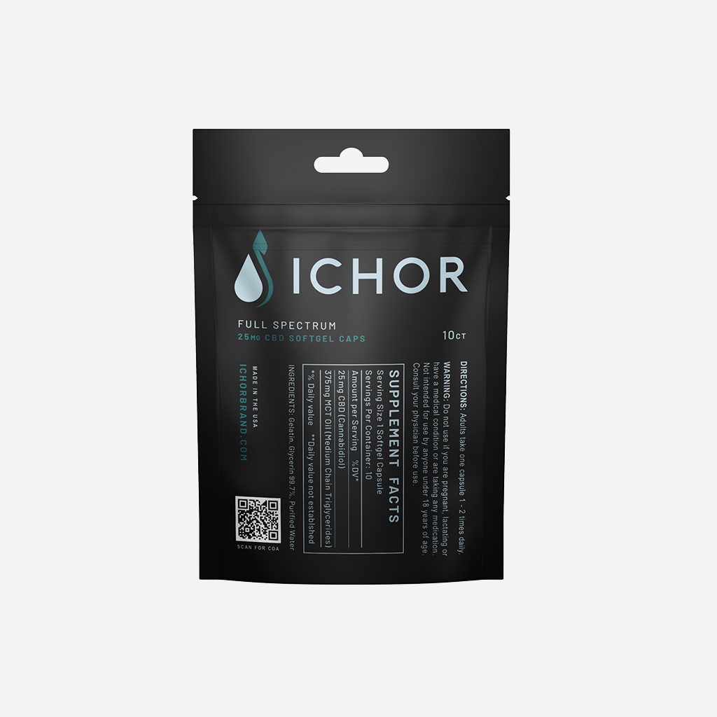 Ichor Full Spectrum CBD Nectar Tincture 1200 mg Best Sales Price - Tincture Oil