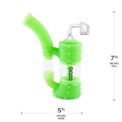 Ooze Stack Pipe Silicone Bubbler Best Sales Price - Bongs