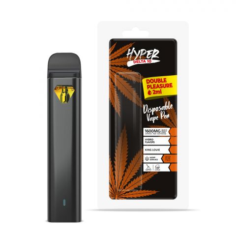 King Louie THC Vape - Delta 10 Disposable Hyper 1600mg Best Sales Price - Vape Pens