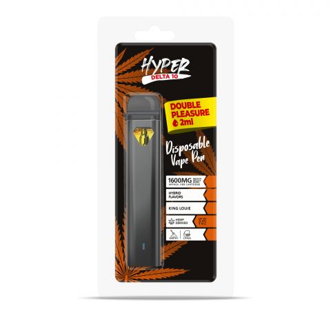 King Louie THC Vape - Delta 10 Disposable Hyper 1600mg Best Sales Price - CBD