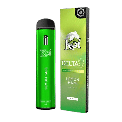 Koi Lemon Haze Delta 8 Disposable Vape Bar (1g) Best Sales Price - Vape Pens