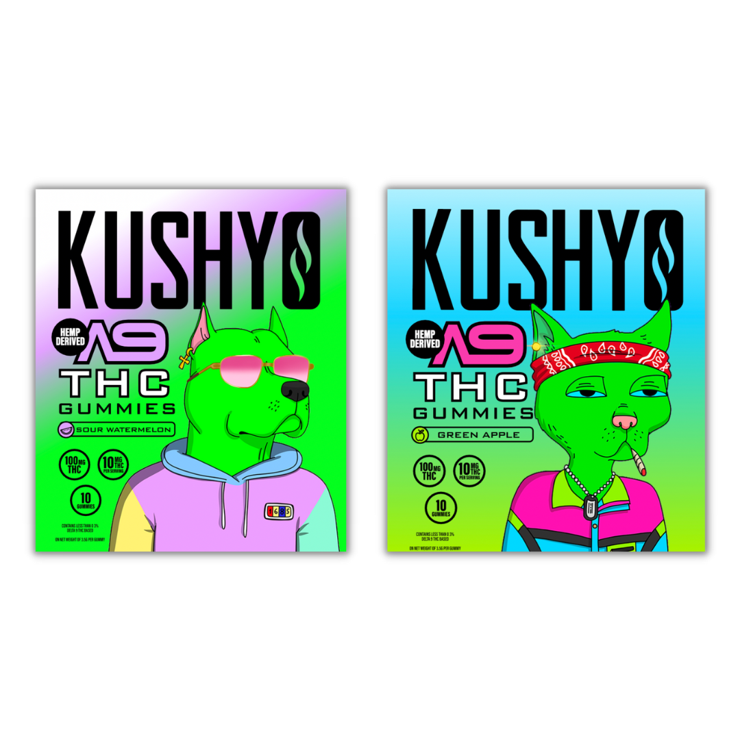 Kushy Dreams Artist Series – Gummies Bundle (D8/D9) Best Sales Price - Bundles