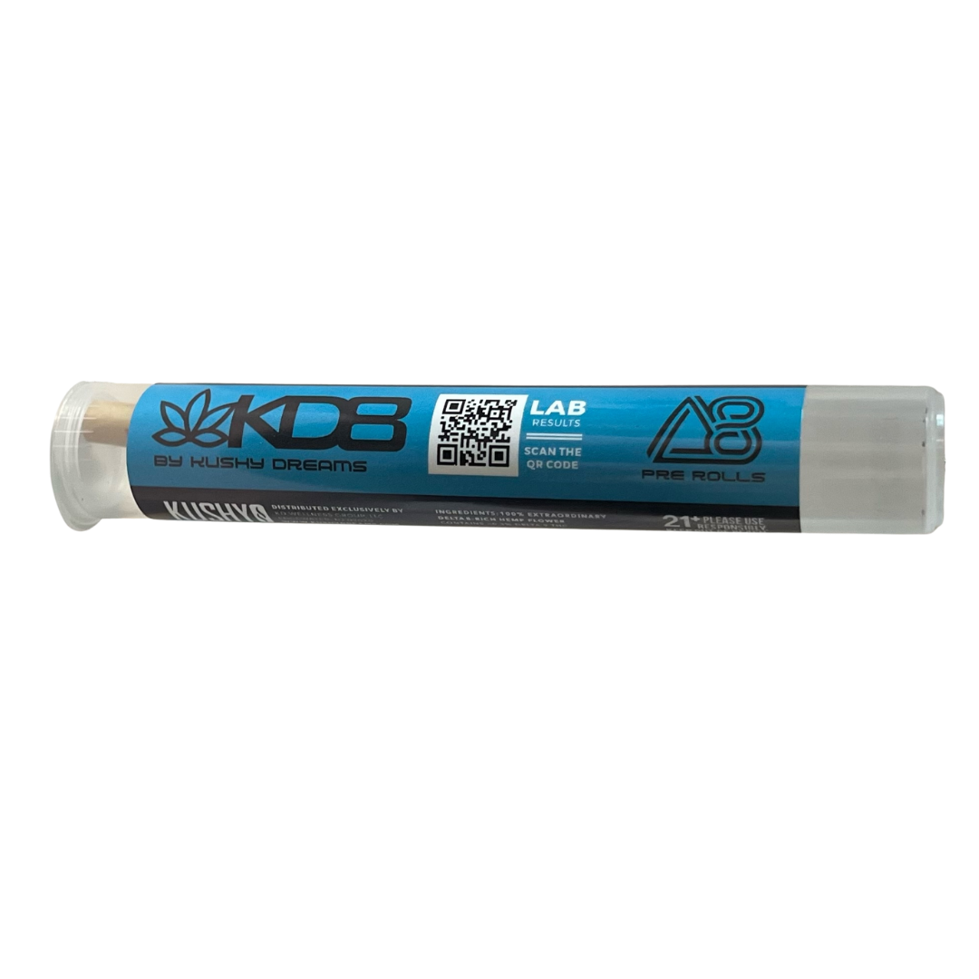 Kushy Dreams KD8 Delta-8 Pre-Rolls – Hybrid Best Sales Price - Pre-Rolls