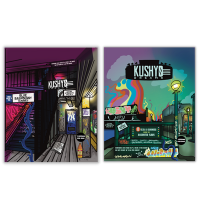 Kushy Dreams Artist Series – Gummies Bundle (D8/D9) Best Sales Price - Bundles