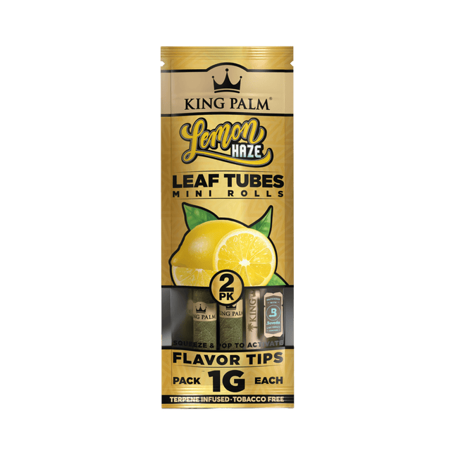 King Palm 2 Mini Rolls – Lemon Haze Best Sales Price - Pre-Rolls