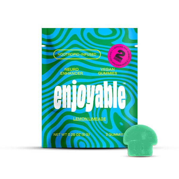 Enjoyable Neuro Enhancer Vegan Gummies | 2pk or 10pk Best Sales Price - Gummies