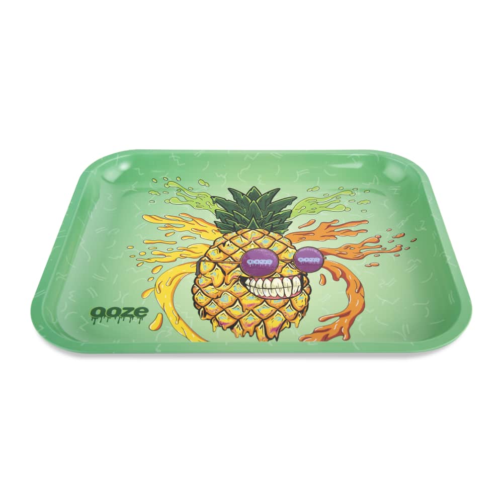 Ooze Rolling Tray - Metal - Large Best Sales Price - Rolling Papers & Supplies
