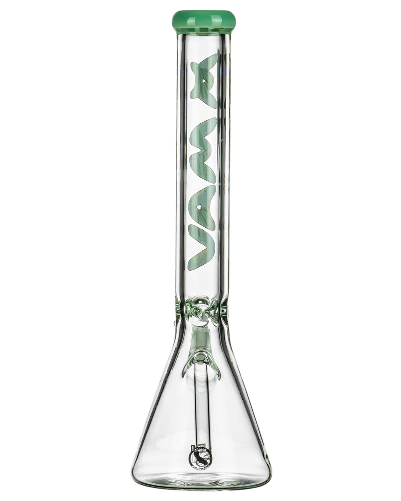 MAV Glass 18" 9mm Special Decal Beaker Bong Best Sales Price - Bongs