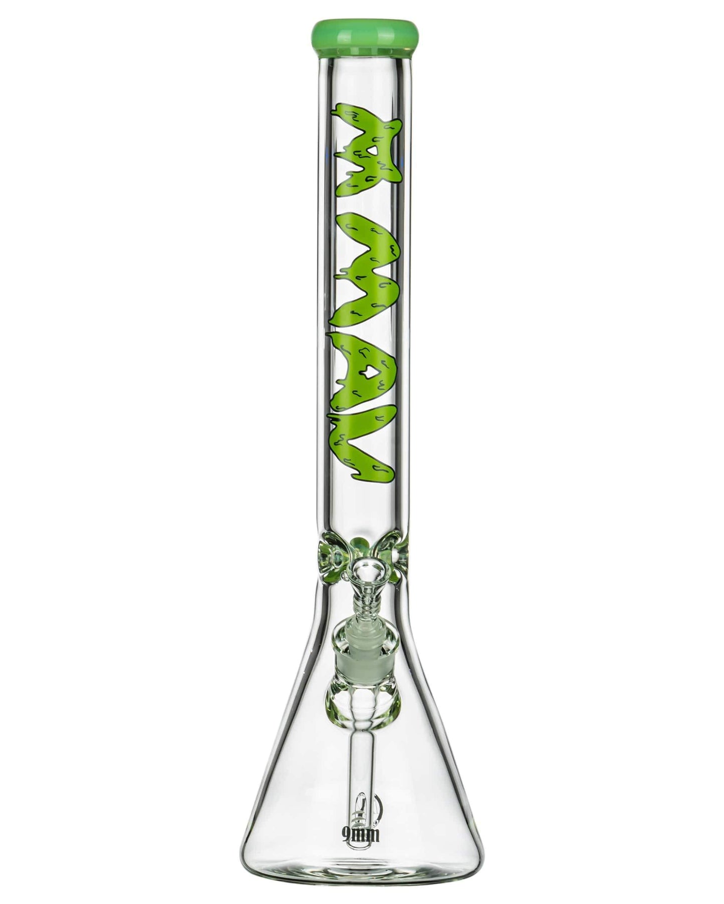 MAV Glass 18" 9mm Special Decal Beaker Bong Best Sales Price - Bongs