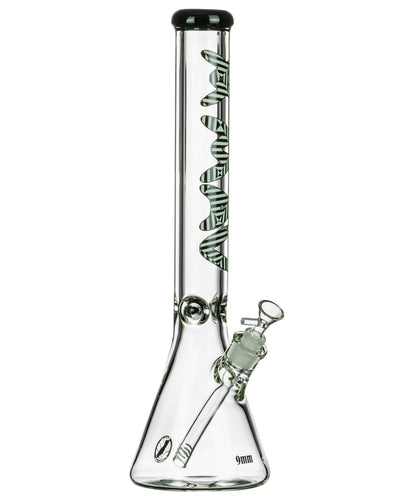 MAV Glass 18" 9mm Special Decal Beaker Bong Best Sales Price - Bongs