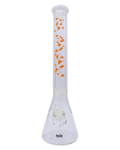 MAV Glass 18" 9mm Special Decal Beaker Bong Best Sales Price - Bongs