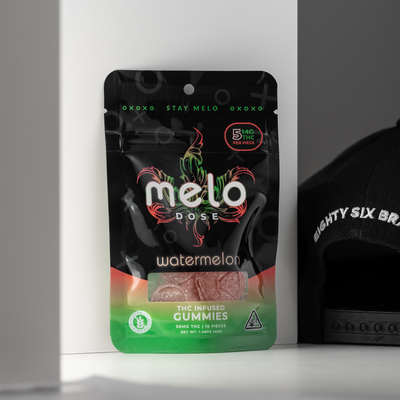 Melo Dose – Watermelon 50MG Delta-9 THC Gummies Best Sales Price - Gummies