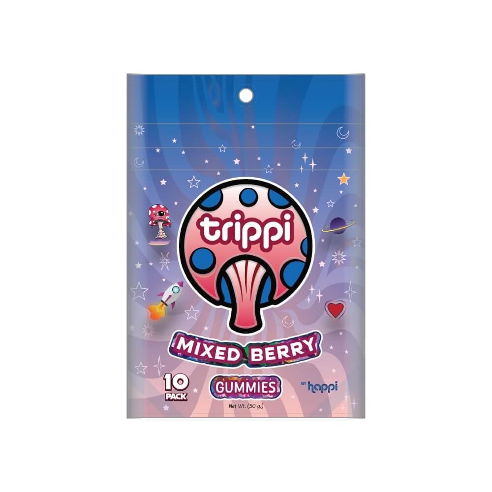 Trippi Mixed Berry - 10ct Shroom Gummies Best Sales Price - Gummies