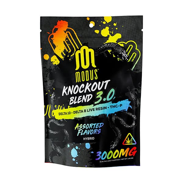 Modus Knockout Blend 3.0 Gummies 3000mg (20pcs) Best Sales Price - Gummies