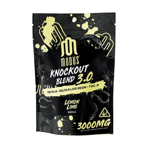 Modus Knockout Blend 3.0 Gummies 3000mg (20pcs) Best Sales Price - Gummies