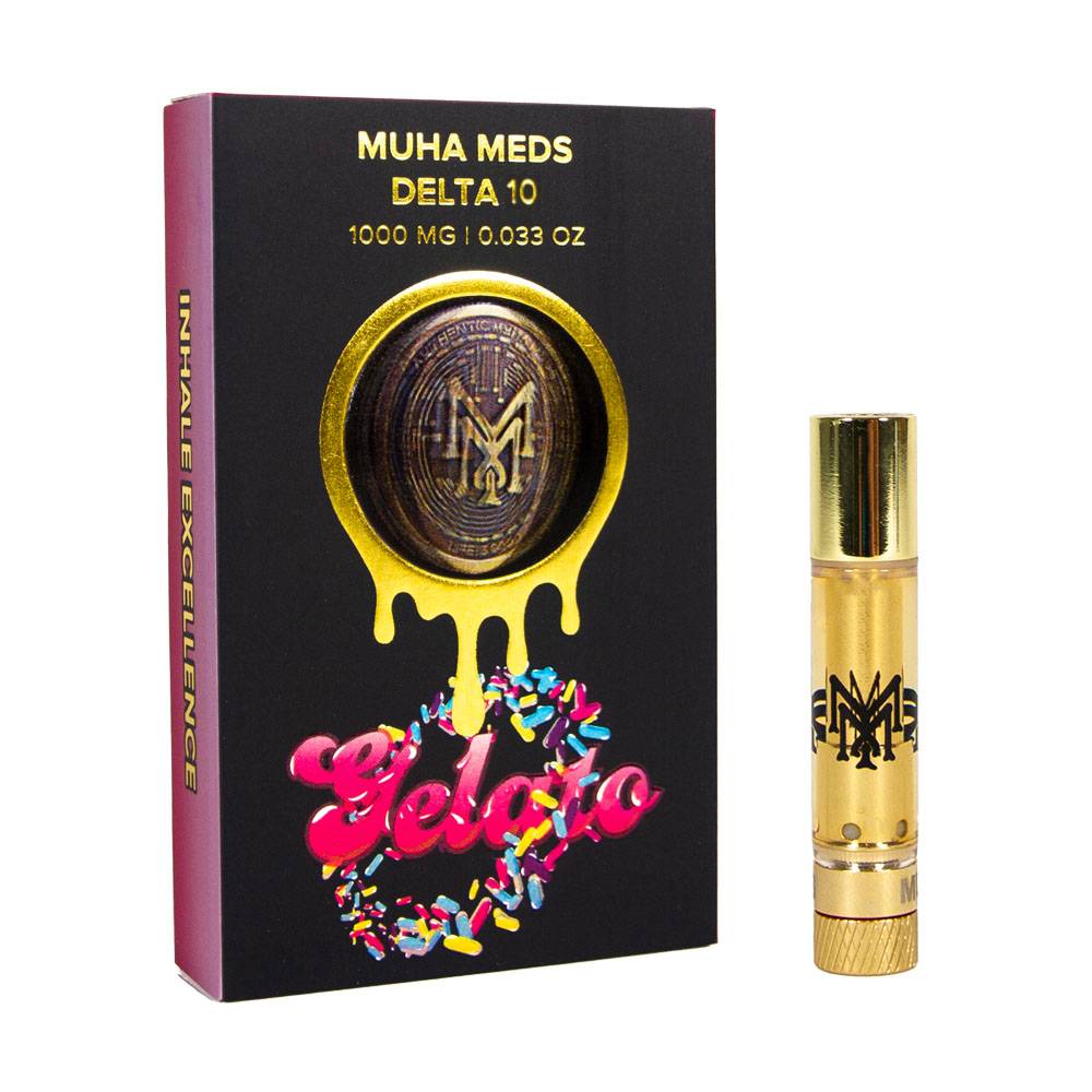 Muha Meds Delta-10 510 Vape Cartridge 1g Best Sales Price - Vape Cartridges