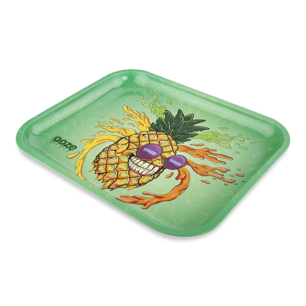 Ooze Rolling Tray - Metal - Large Best Sales Price - Rolling Papers & Supplies