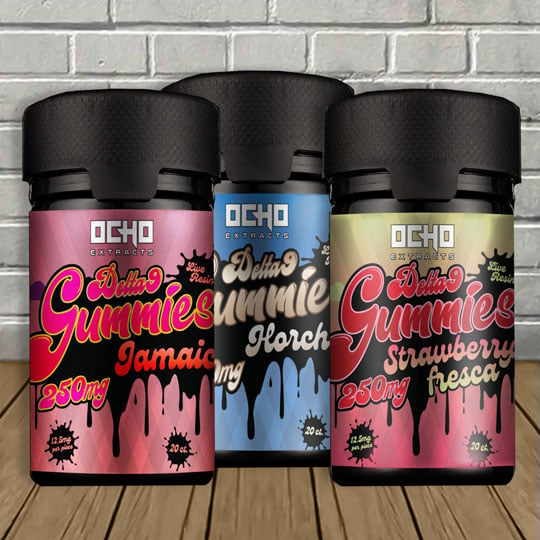 Ocho Extracts Live Resin Delta 9 Gummy Jars Best Sales Price - Gummies