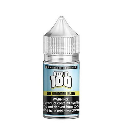 Summer Blue by Keep It 100 Synthetic 30ML Best Sales Price - eJuice