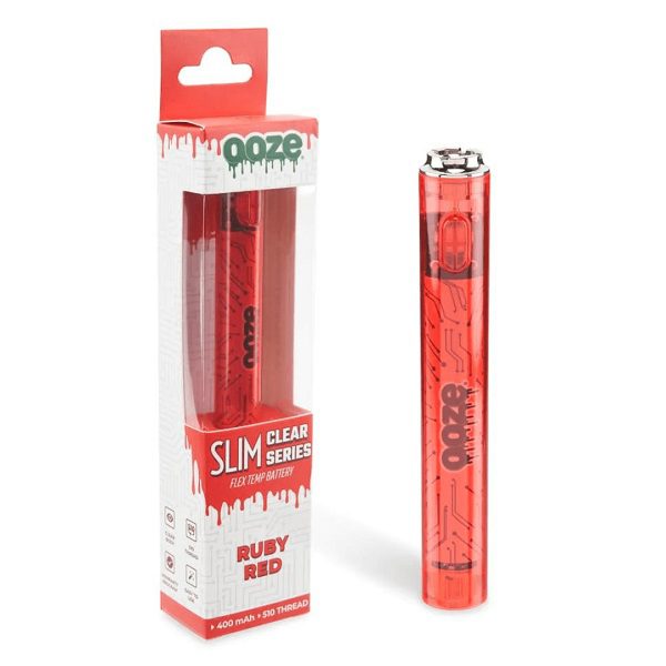 Ooze Slim Clear 510 Battery Best Sales Price - Vaporizers