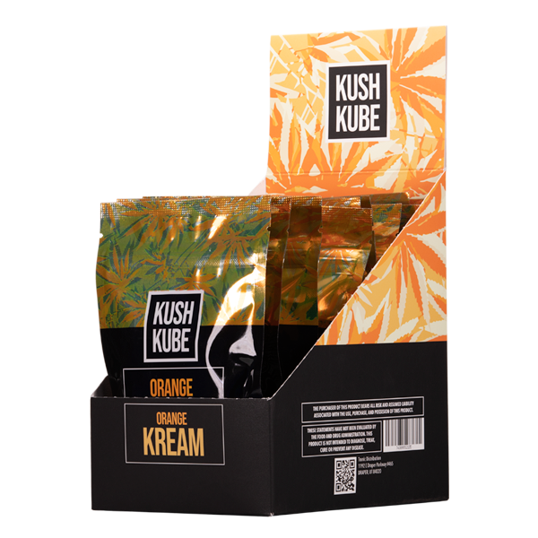 Orange Kream 10ct Kush Kube DELTA 9 Gummies Best Sales Price - Gummies