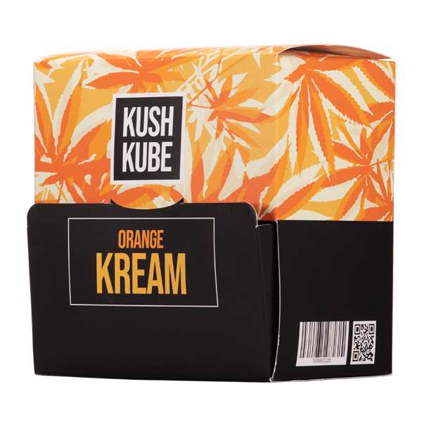 Orange Kream 2ct Kush Kube Gummies