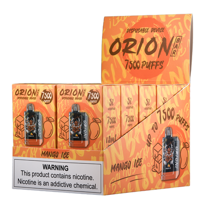 Mango Ice Orion Bar 7500 Best Sales Price - Disposables