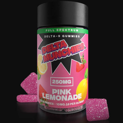 Delta Munchies Pink Lemonade Delta 9 Gummies Best Sales Price - Gummies