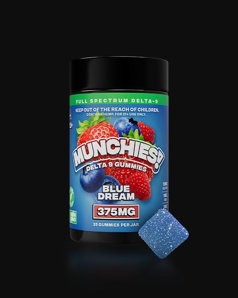 Delta Munchies Kiwi Burst Delta 9 Gummies 375mg/600mg Best Sales Price - Gummies