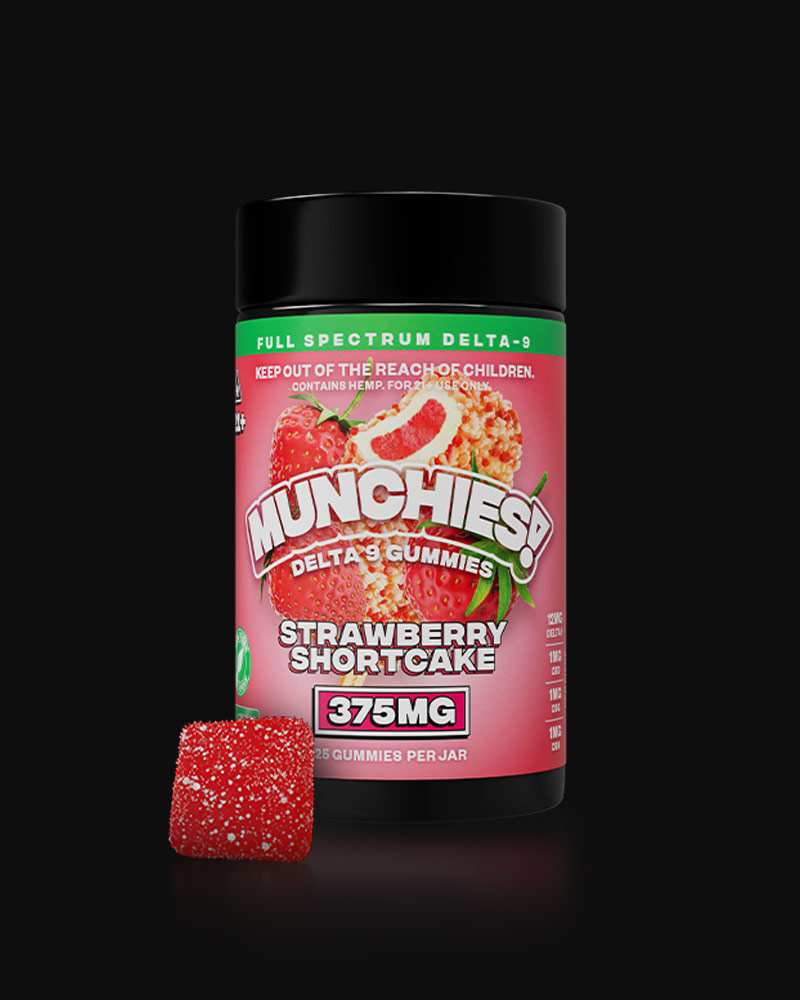 Delta Munchies Pink Lemonade Delta 9 Gummies 375mg/600mg Best Sales Price - Gummies