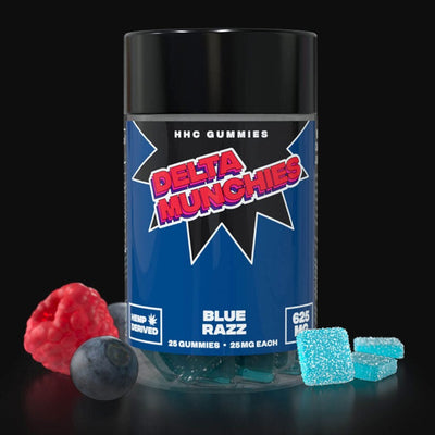 Delta Munchies Blue Razz HHC Gummies Best Sales Price - Gummies