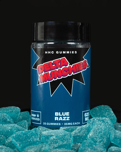 Delta Munchies Blue Razz HHC Gummies Best Sales Price - Gummies