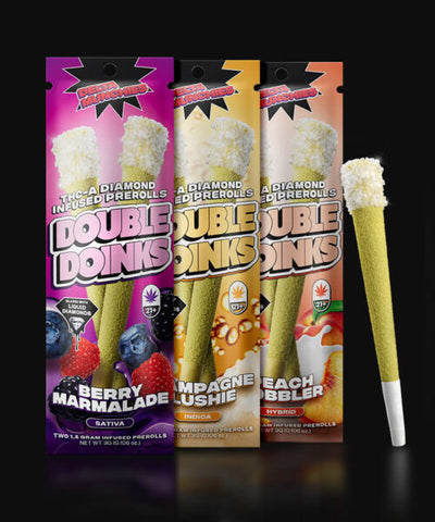 Delta Munchies Berry Marmalade Infused Prerolls (2 Pack) Best Sales Price - Pre-Rolls