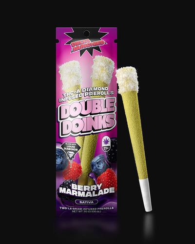 Delta Munchies Champagne Slushie Infused Prerolls (2 Pack) Best Sales Price - Pre-Rolls