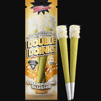 Delta Munchies Champagne Slushie Infused Prerolls (2 Pack) Best Sales Price - Pre-Rolls