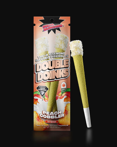 Delta Munchies Lemon Cherry Gelato Infused Prerolls (2 Pack) Best Sales Price - Pre-Rolls