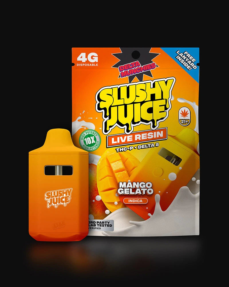 Delta Munchies Apple Jack Slushy Juice 4G THC-P Vape Best Sales Price - Vape Pens