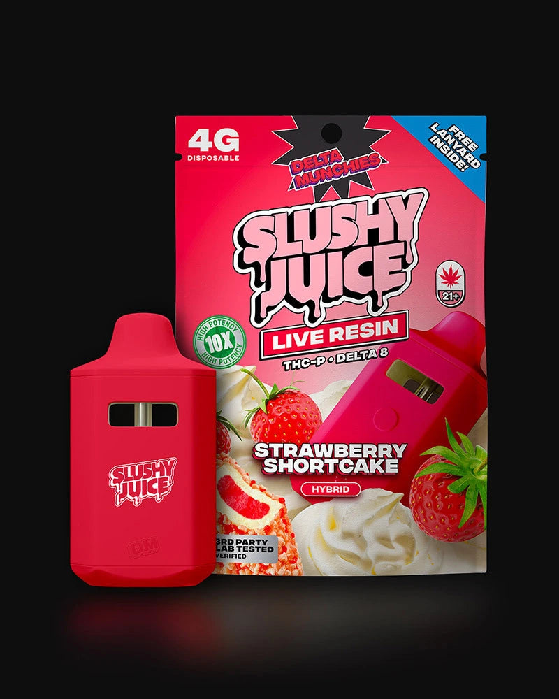 Delta Munchies Apple Jack Slushy Juice 4G THC-P Vape Best Sales Price - Vape Pens