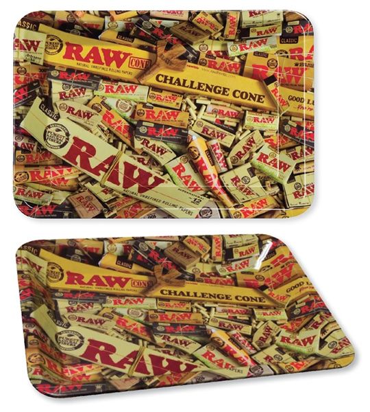 Raw Authentic Mixed Items Mini Rolling Tray Best Sales Price - Rolling Papers & Supplies