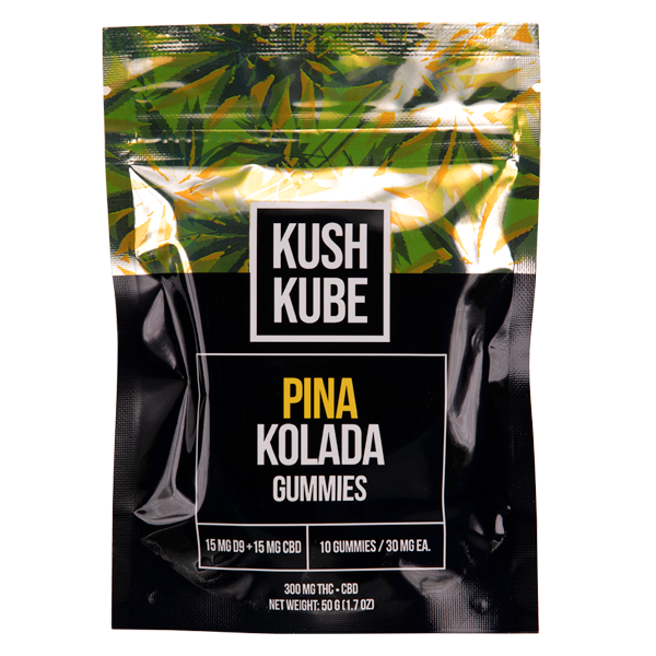 Pina Kolada 10ct Kush Kube DELTA 9 Gummies Best Sales Price - Gummies
