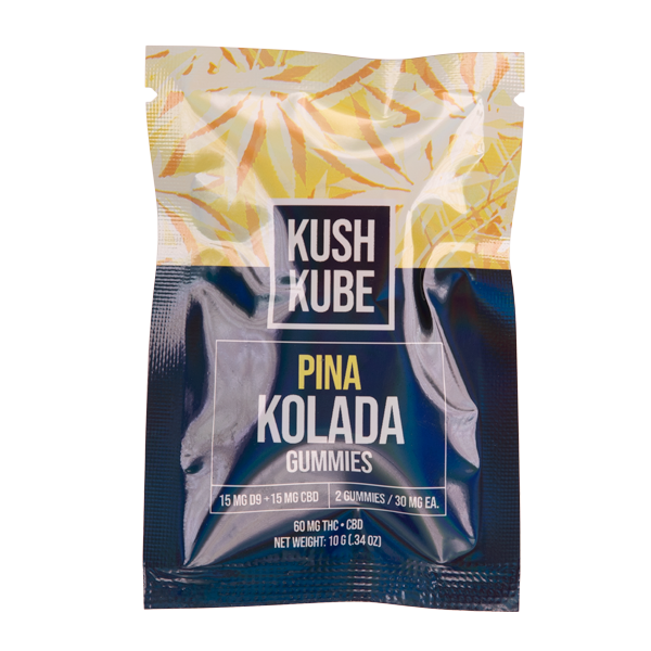 Pina Kolada 2ct Kush Kube Gummies sale price