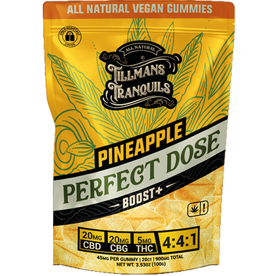 Tillmans Tranquils Pineapple 4:4:1 CBD:CBG:THC Gummies Best Sales Price - Gummies