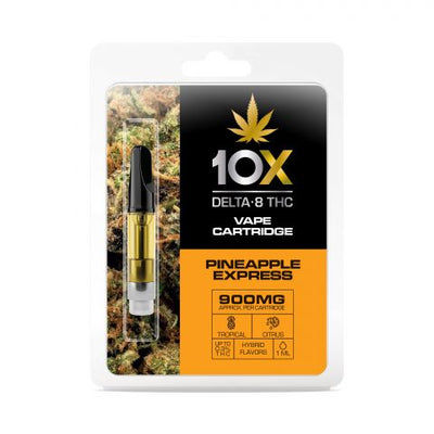Pineapple Express Cartridge 1mL - Delta 8 THC 10X 900mg (1ml)
