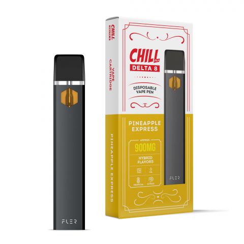 Pineapple Express Delta 8 THC Vape Pen - Disposable Chill Plus 900mg (1ml) Best Sales Price - Vape Pens