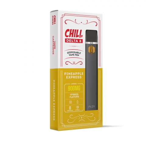 Pineapple Express Delta 8 THC Vape Pen - Disposable Chill Plus 900mg (1ml) Best Sales Price - Vape Pens