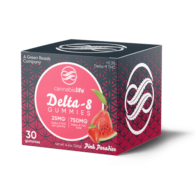 Cannabis Life Pink Paradise Delta-8 Gummies Best Sales Price - Gummies